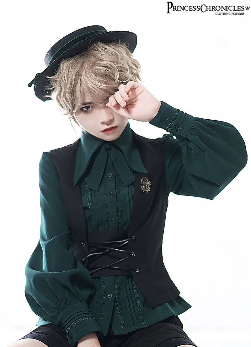 Princess Chronicles - Almes - Fitted Ouji Vest - styled outfit photograph 3