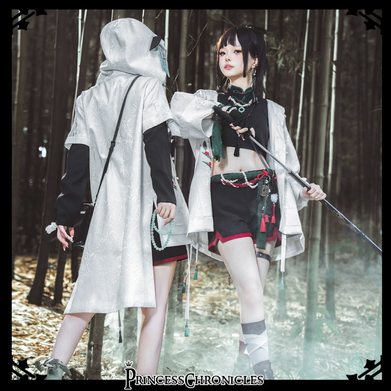 Princess Chronicles - Bamboo Forest Panda - Chinese-Inspired Ouji Separates - styled outfit photograph 5