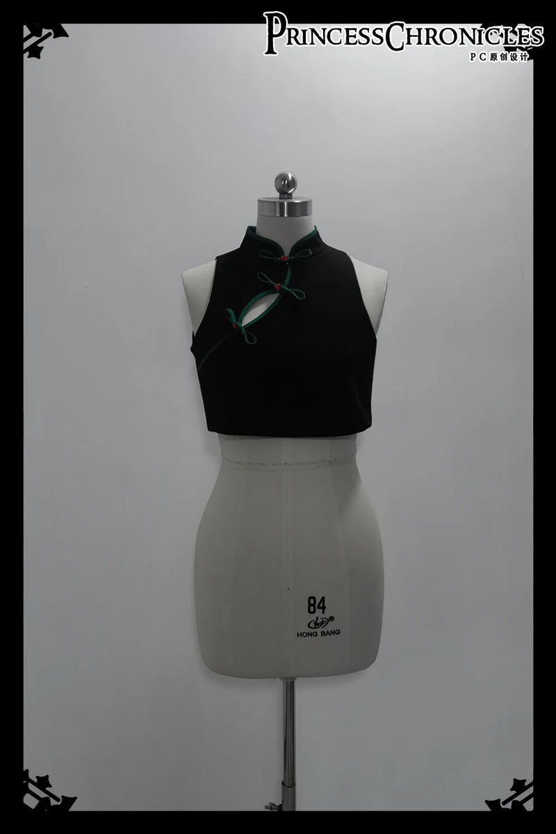 Princess Chronicles - Bamboo Forest Panda - Chinese-Inspired Ouji Separates - product photograph 12