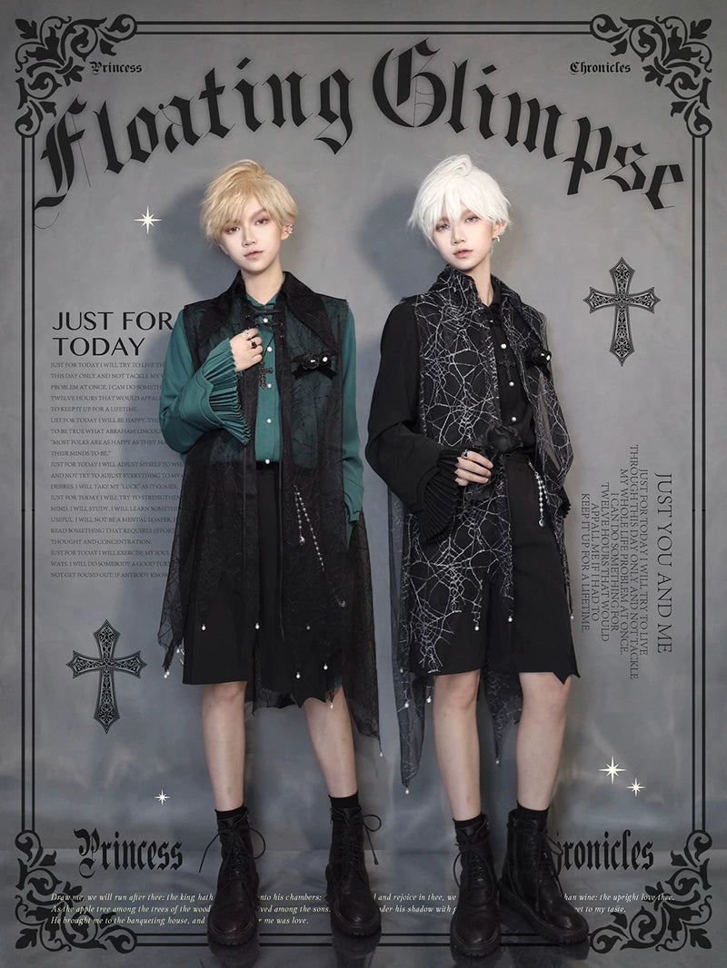 Princess Chronicles - Floating Phantom - Long-Sleeve Ouji Shirt & Bow Ties - styled outfit photograph 4
