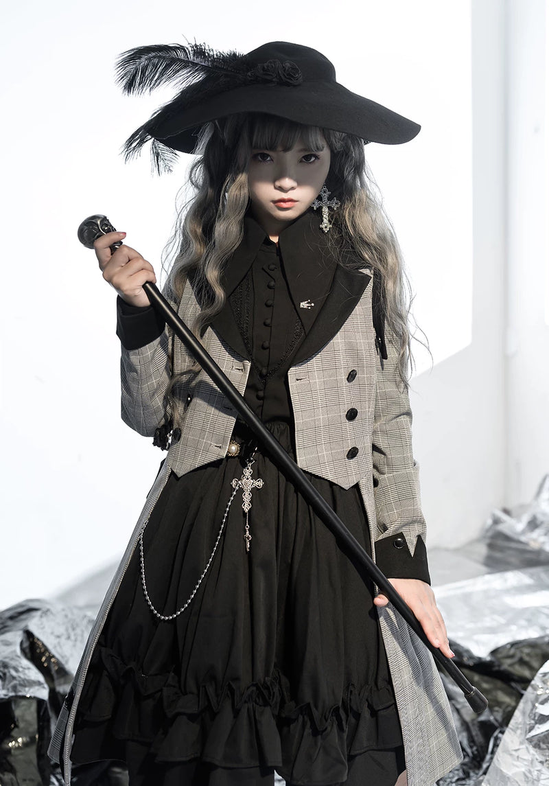 Princess Chronicles - Gothic Cross - Metal Ouji Waist Chain - styled outfit photograph 4