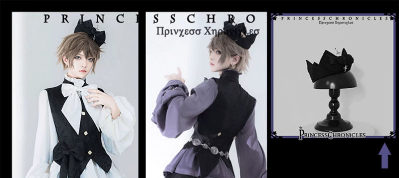 Princess Chronicles - Hunting Rabbit 2.0 - Purple Ouji Shirt, Vest & Shorts - styled outfit photograph 6