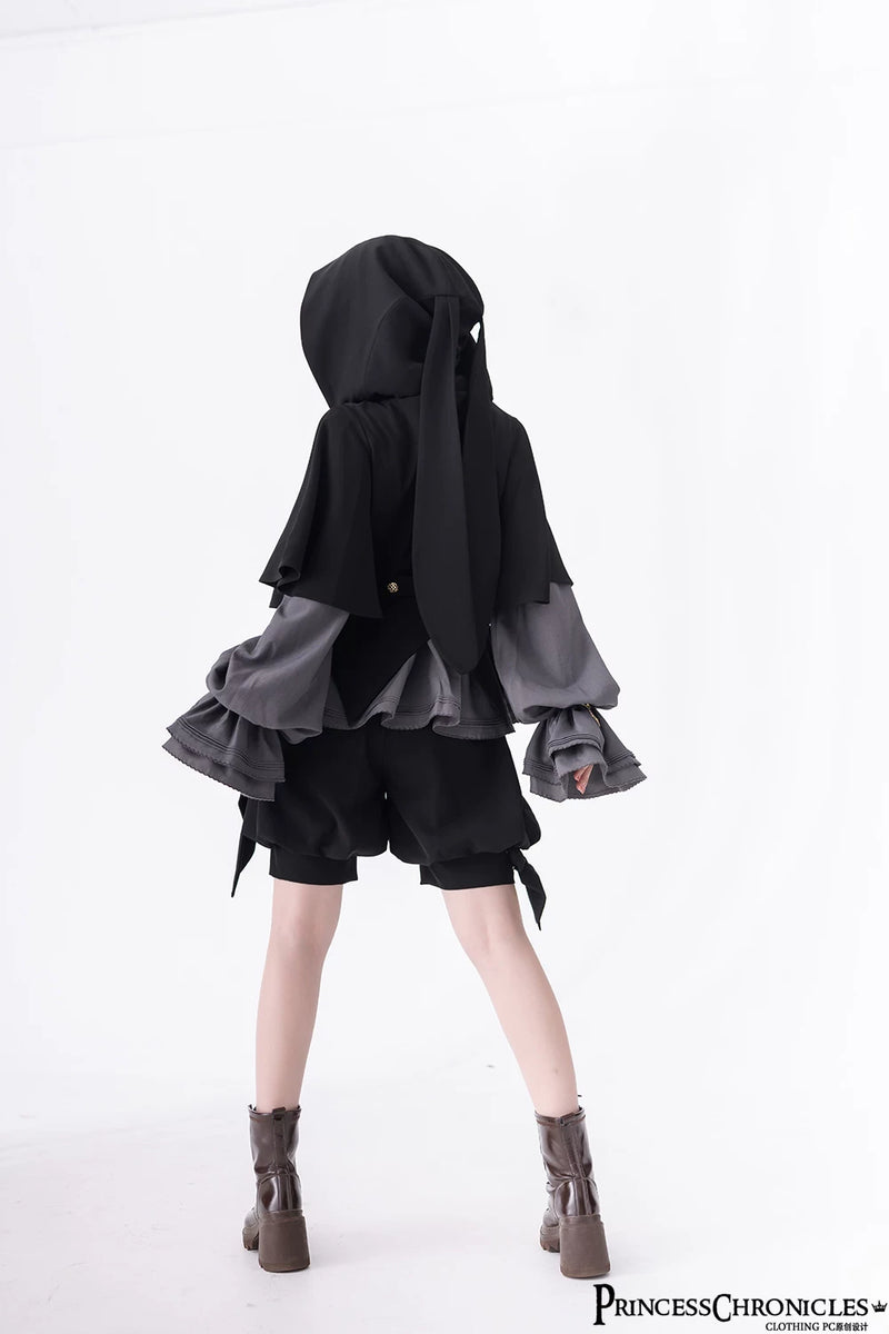 Princess Chronicles - Hunting Rabbit - Rabbit-Ear Ouji Jacket & Separates - styled outfit photograph 3