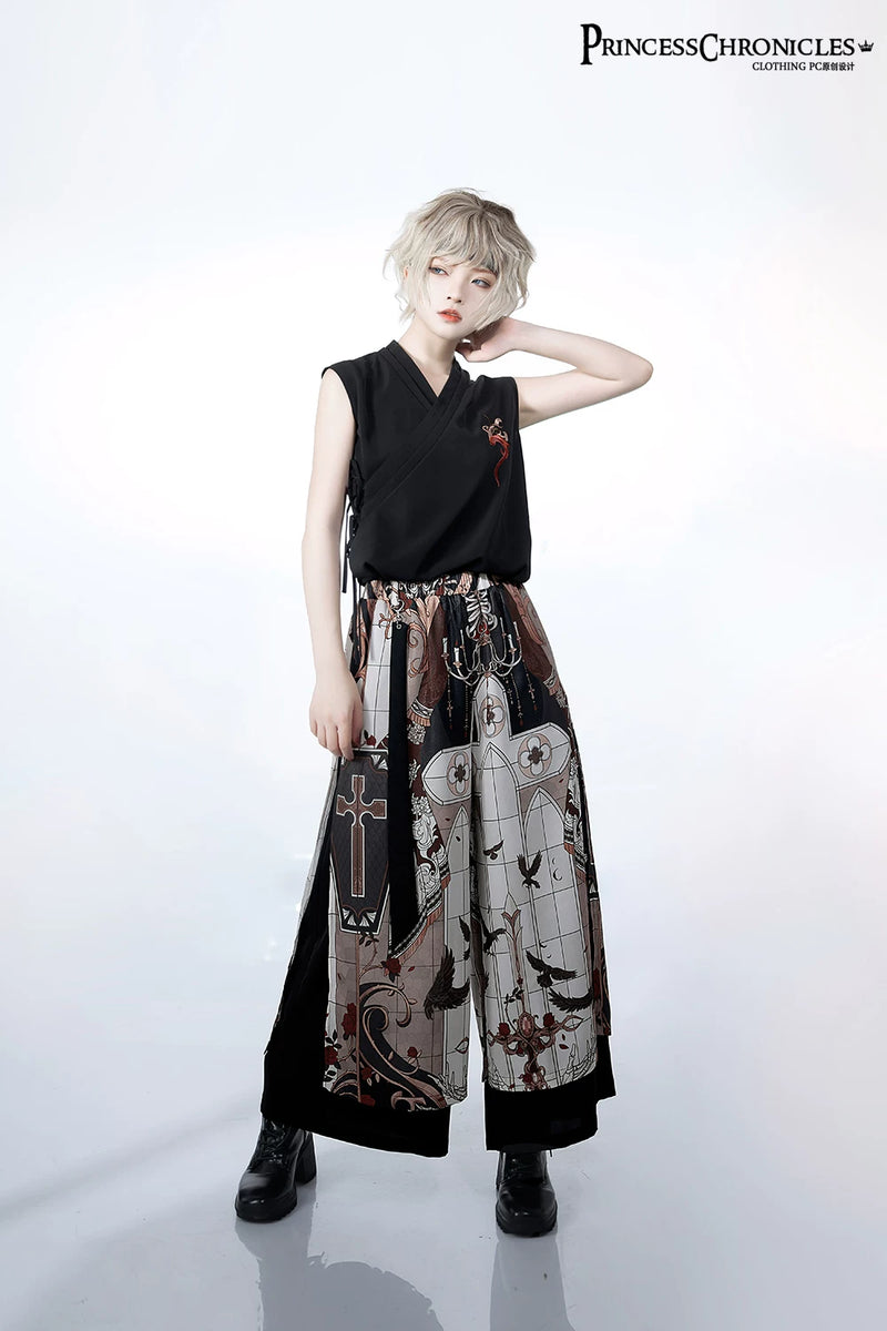 Princess Chronicles - Night Instructions - Printed Hair Ribbon - styled outfit photograph 3