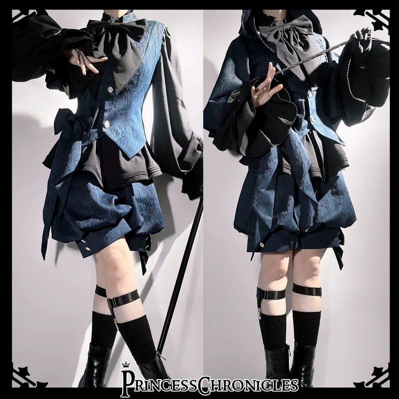 Princess Chronicles - Rabbit Hunter Sapphire Blue - Rabbit-Ear Ouji Jacket & Separates - product photograph 5