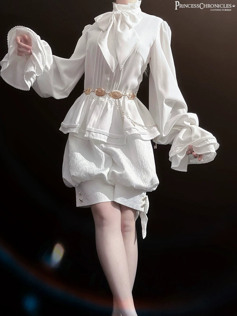 Princess Chronicles - Rabbit Hunting White Moonlight - Metal Waist Chain - styled outfit photograph 3
