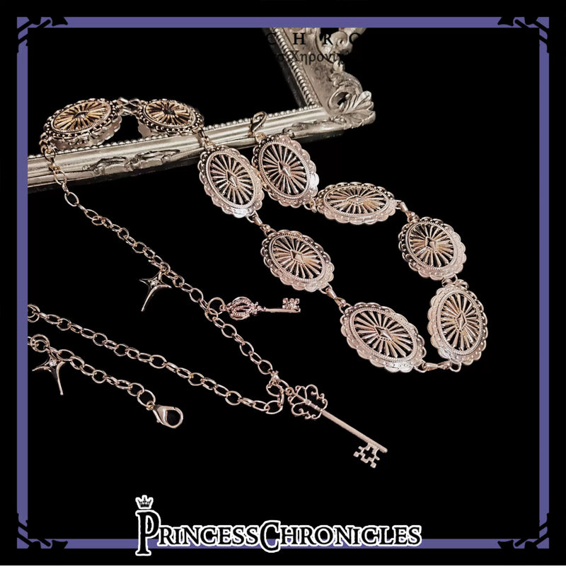 Princess Chronicles - Rabbit Hunting White Moonlight - Metal Waist Chain - product photograph 5