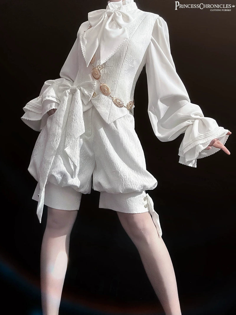 Princess Chronicles - Rabbit Hunting White Moonlight - White Ouji Vest - product photograph 3