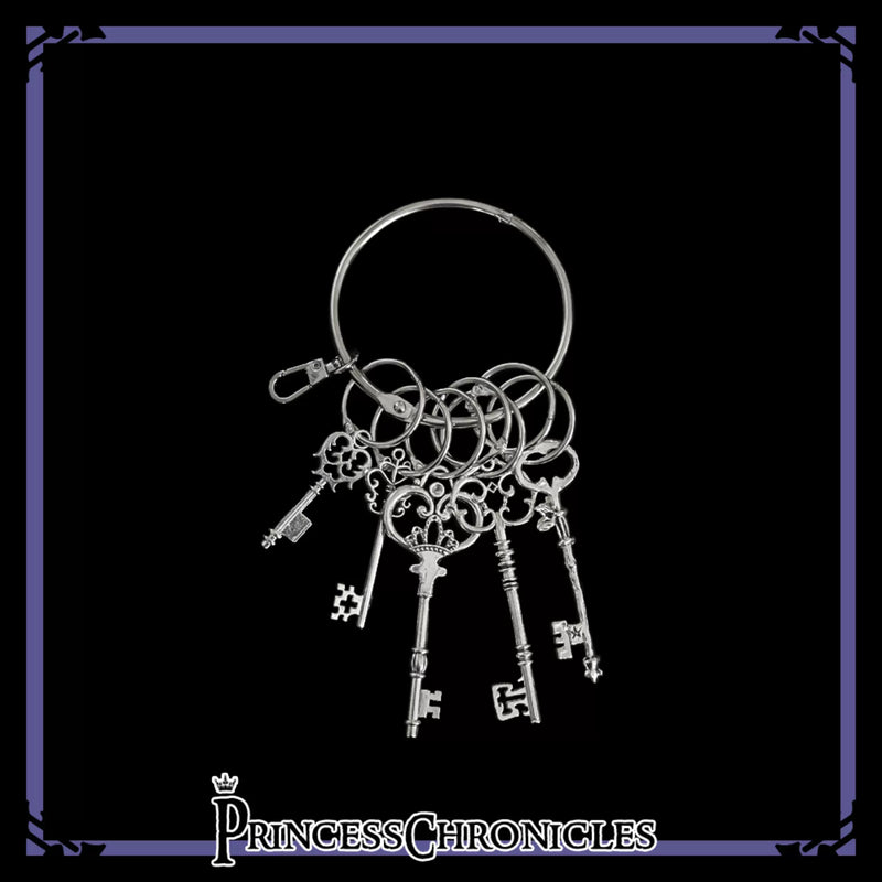 Princess Chronicles - Secret Morning Paper - Decorative Key Pendant Accessory - product photograph 3