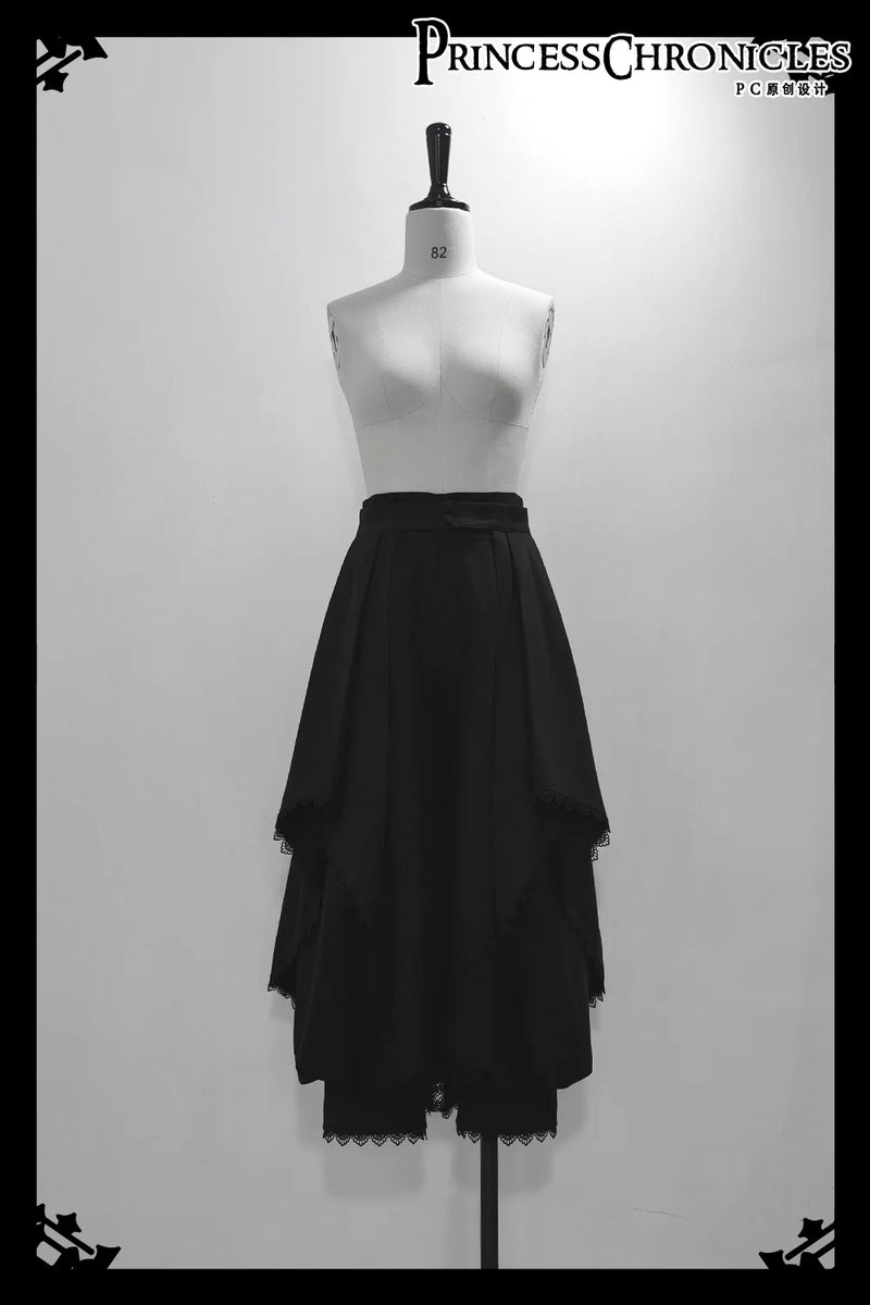 Princess Chronicles - Sorcerer's Law - Black Gothic Coat & Trousers - product photograph 8