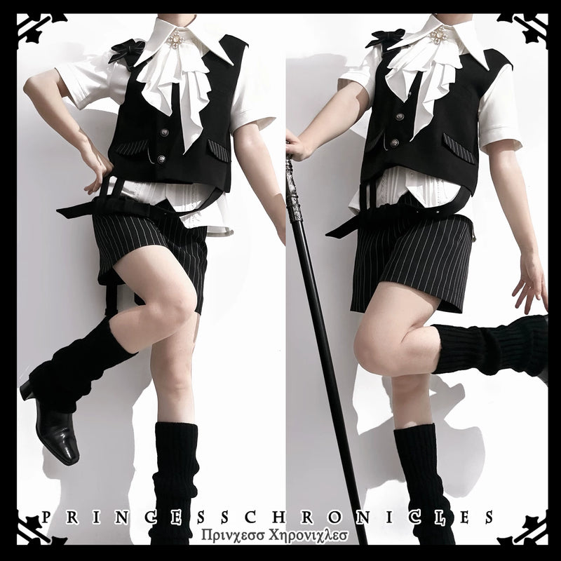 Princess Chronicles - The Dawn of Arrival - Ouji Shirt with Detachable Jabot - product photograph 5
