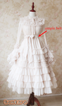 One Size / ivory / simple belt only