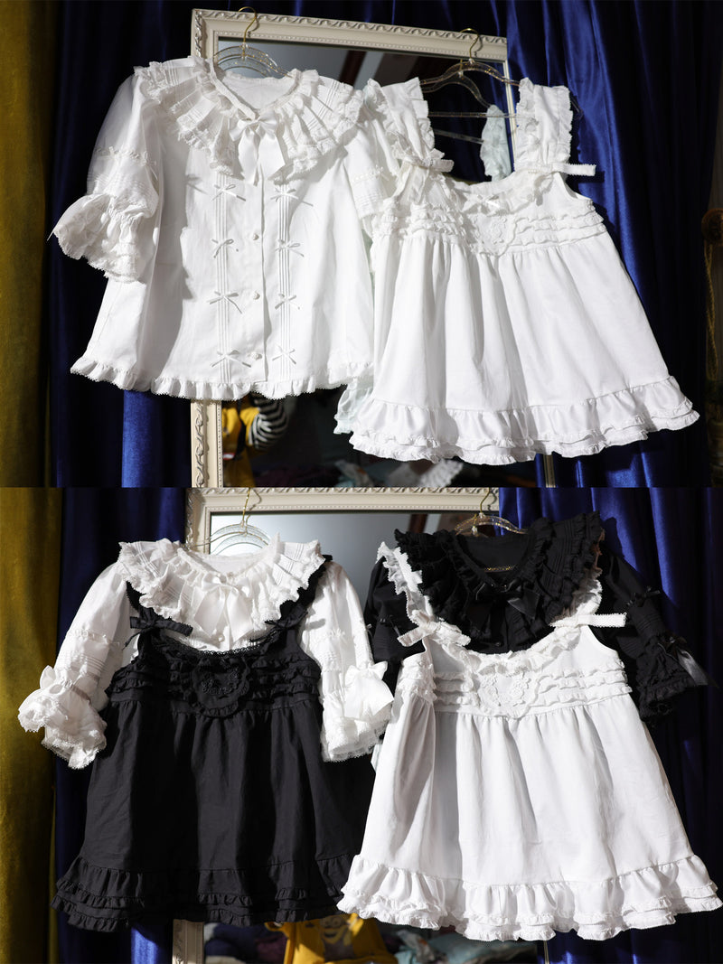 sosoamor - Eastern Doll - Cotton Detachable-Sleeve Blouse — original supplier detail