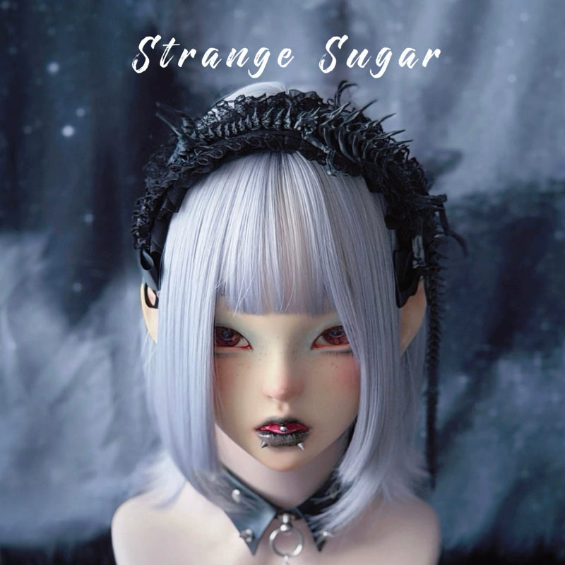 Black Dragon Skeleton Lace Headband by Strange Sugar - product view 6
