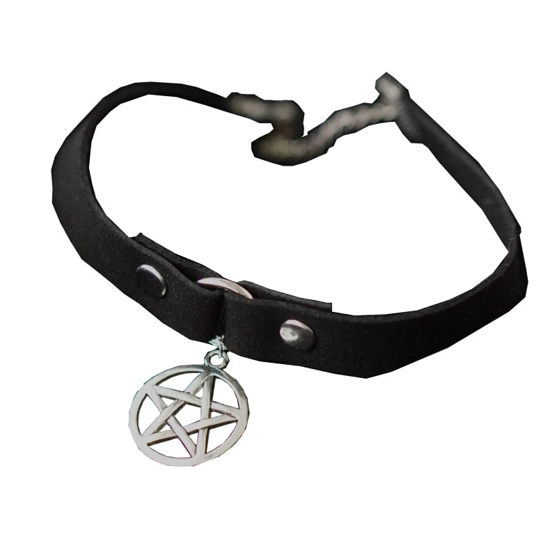 Black Gothic Collar Choker by Strange Sugar - product view 5
