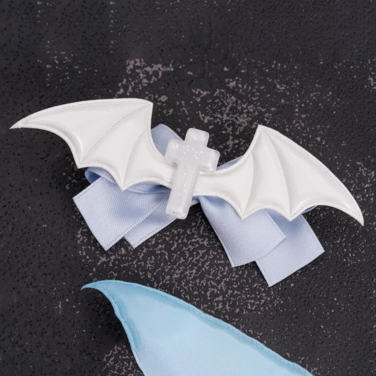 Blue and White Wing Cross Hair Accessories by Strange Sugar - product view 11