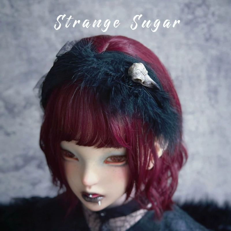 Butterfly and Rose Gothic Headbands by Strange Sugar - product view 14