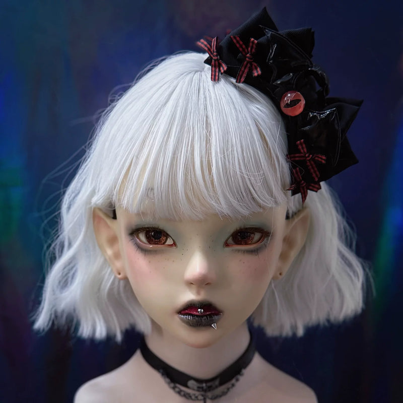 Devil Eye Winged Bow Claw Clip by Strange Sugar - product view 6