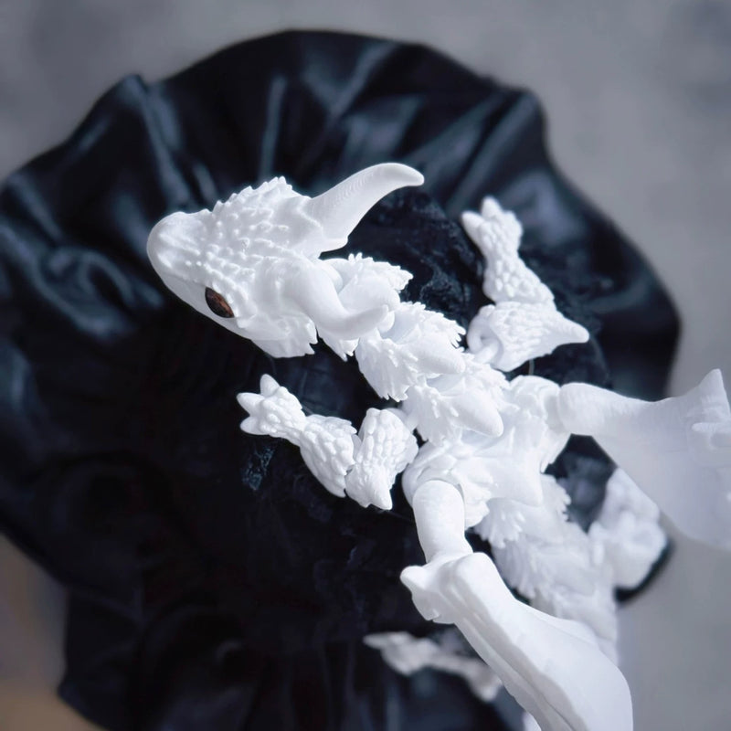 Dragon Ruffle Mini Hat Hair Clips by Strange Sugar - product view 4