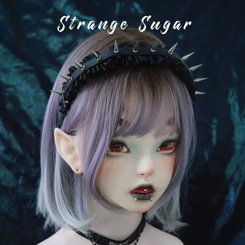 Faux Leather Buckle Pleated Headband Collection by Strange Sugar - product view 5