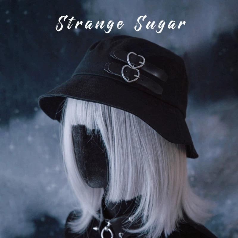 Gothic Berets Knit Hats and Bucket Hats by Strange Sugar - product view 10