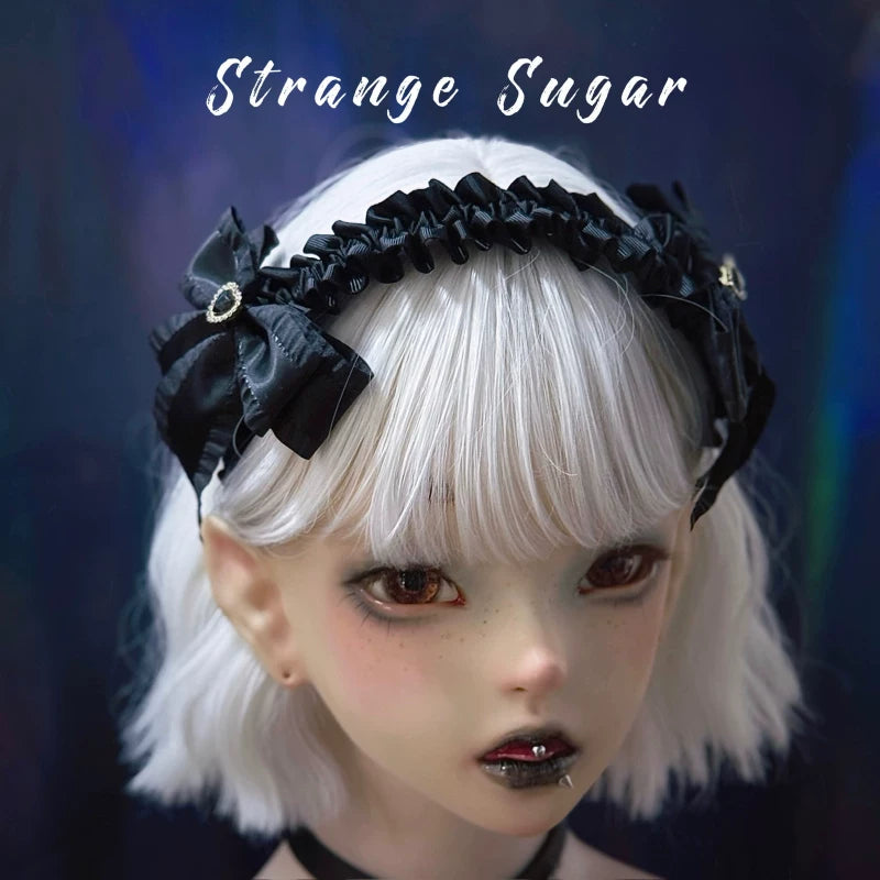 Gothic Buckle and Bow Headband Collection by Strange Sugar - product view 7