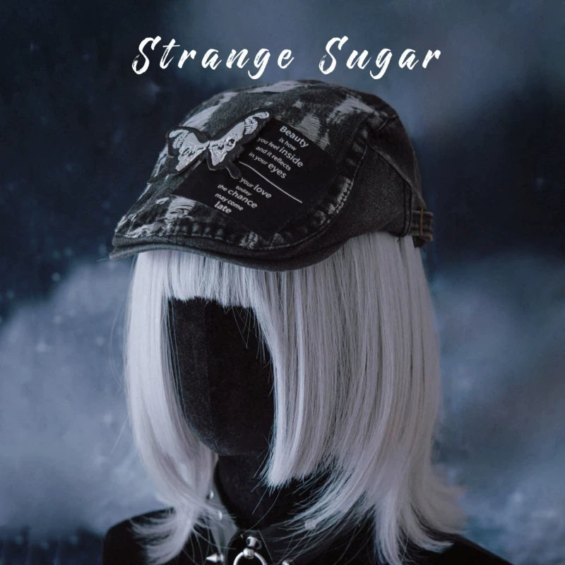 Gothic Buckle Chain Beret and Hat Collection by Strange Sugar - product view 9