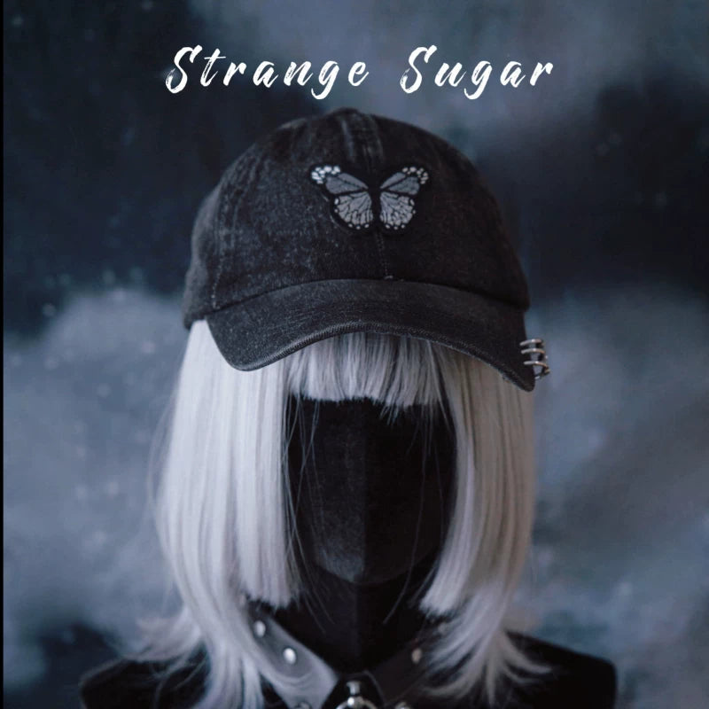 Gothic Buckle Chain Beret and Hat Collection by Strange Sugar - product view 18