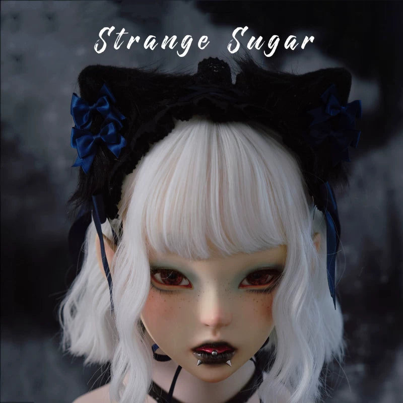 Gothic Cat and Fox Ear Hair Accessories by Strange Sugar - product view 15