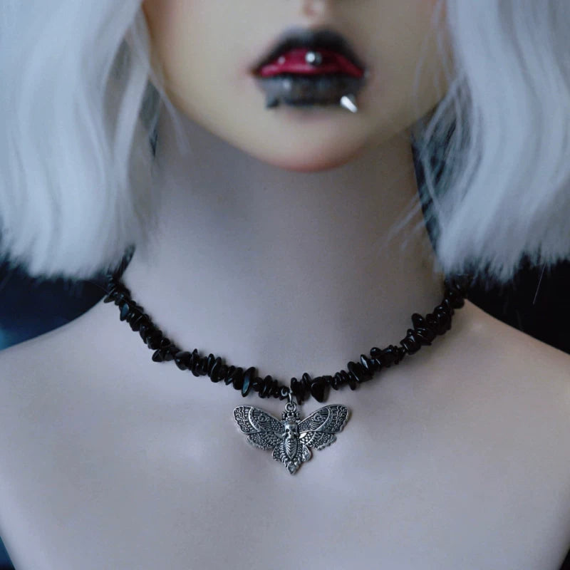 Gothic Charm and Faux Leather Choker Collection by Strange Sugar - product view 12