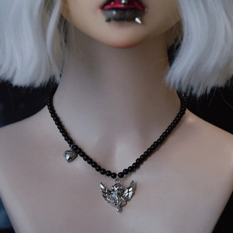 Gothic Charm and Faux Leather Choker Collection by Strange Sugar - product view 18