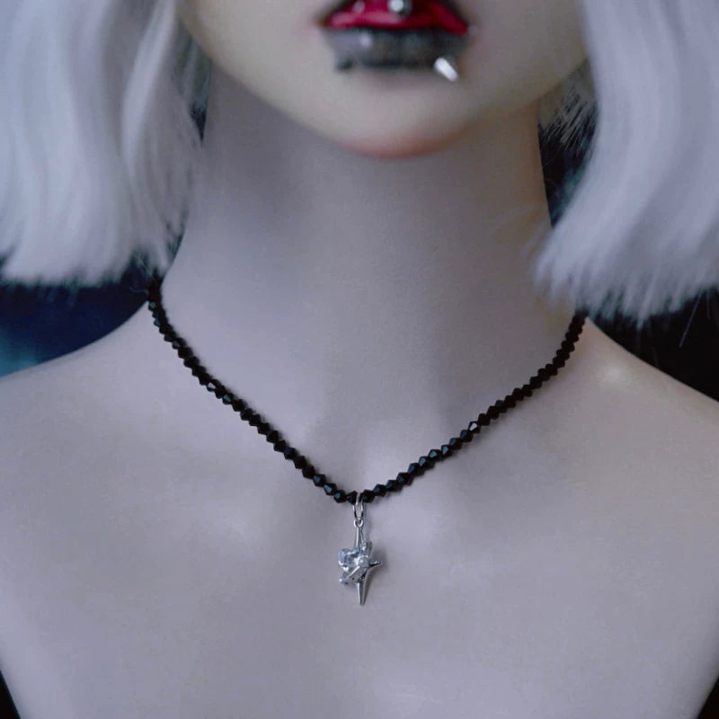 Gothic Charm and Faux Leather Choker Collection by Strange Sugar - product view 24