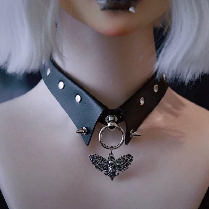 Gothic Charm and Faux Leather Choker Collection by Strange Sugar - product view 38