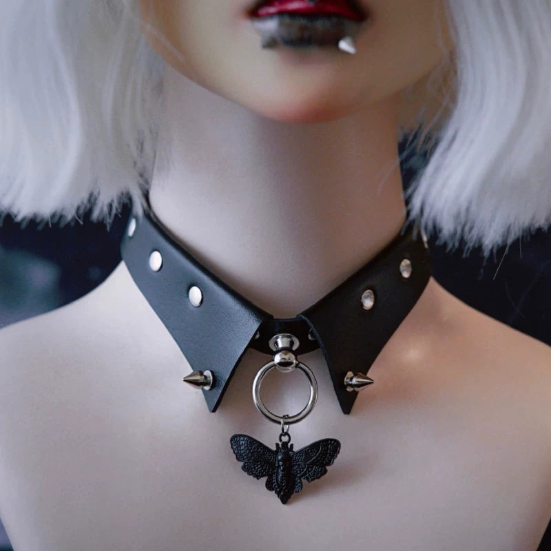 Gothic Charm and Faux Leather Choker Collection by Strange Sugar - product view 39