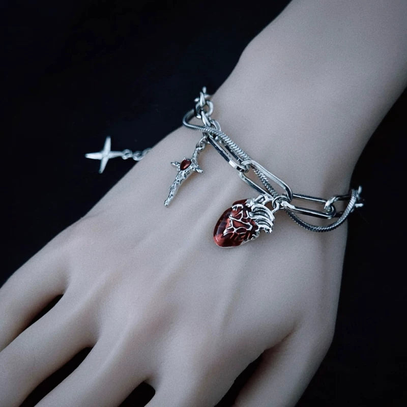 Gothic Charm Bracelet and Cuff Collection by Strange Sugar - product view 3