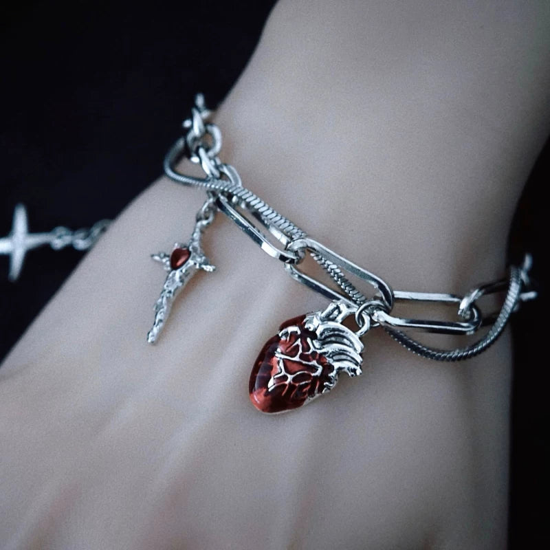 Gothic Charm Bracelet and Cuff Collection by Strange Sugar - product view 5