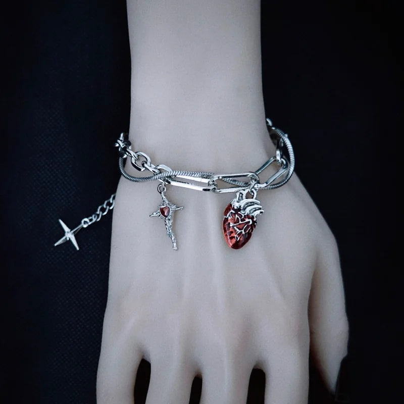 Gothic Charm Bracelet and Cuff Collection by Strange Sugar - product view 6