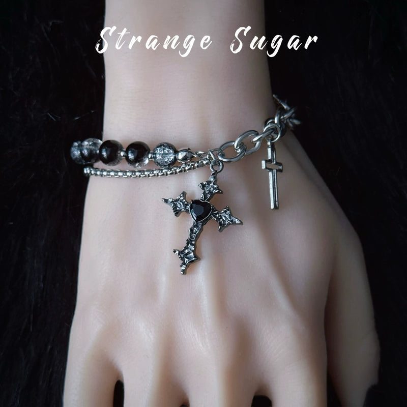 Gothic Charm Bracelet and Cuff Collection by Strange Sugar - product view 16