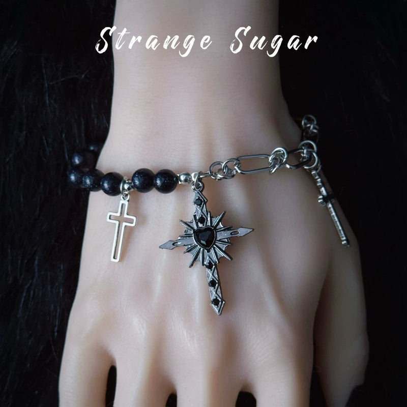 Gothic Charm Bracelet and Cuff Collection by Strange Sugar - product view 17