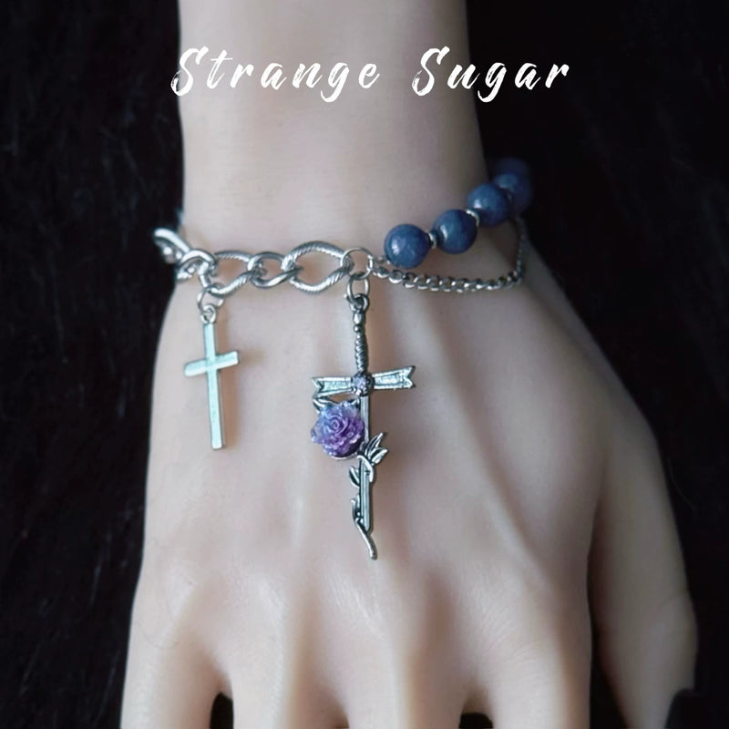 Gothic Charm Bracelet and Cuff Collection by Strange Sugar - product view 18
