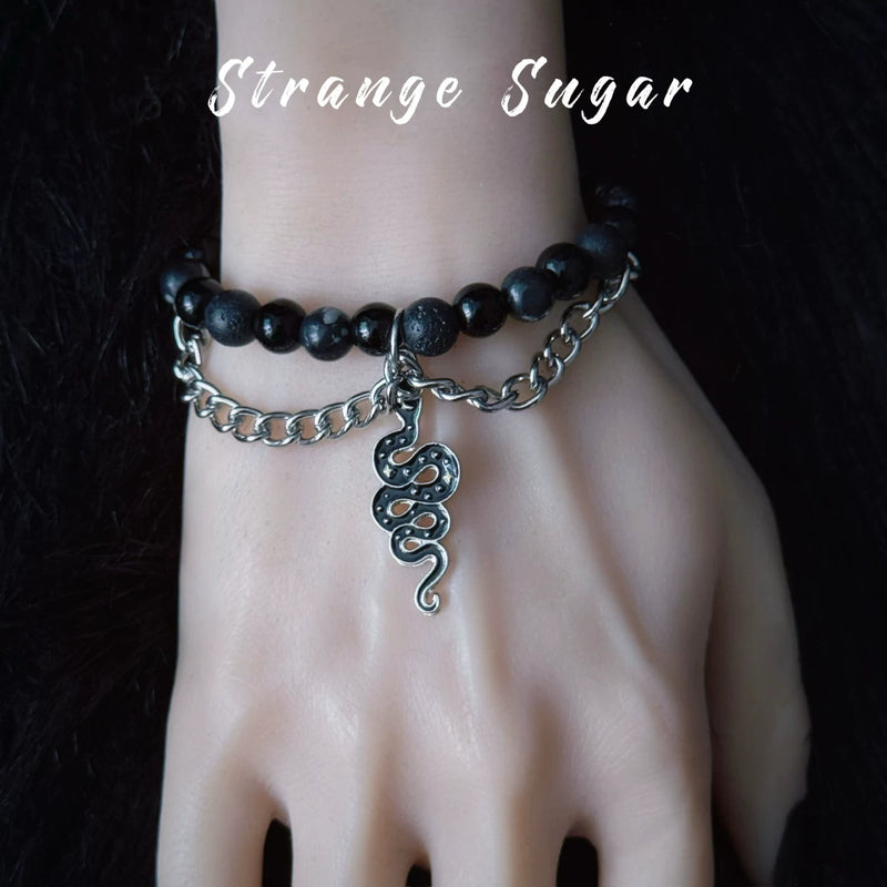 Gothic Charm Bracelet and Cuff Collection by Strange Sugar - product view 23