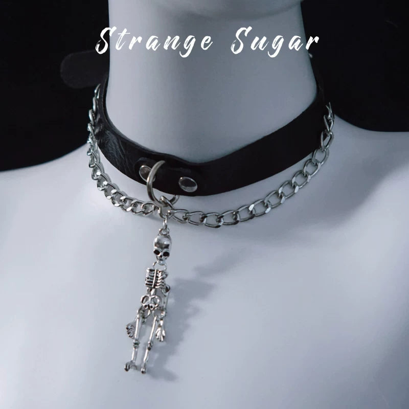 Gothic Charm Choker and Necklace Collection by Strange Sugar - product view 15