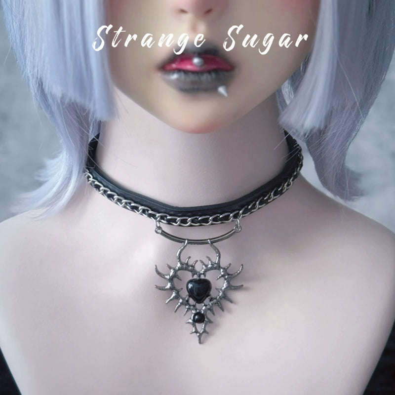 Gothic Charm Choker and Necklace Collection by Strange Sugar - product view 20
