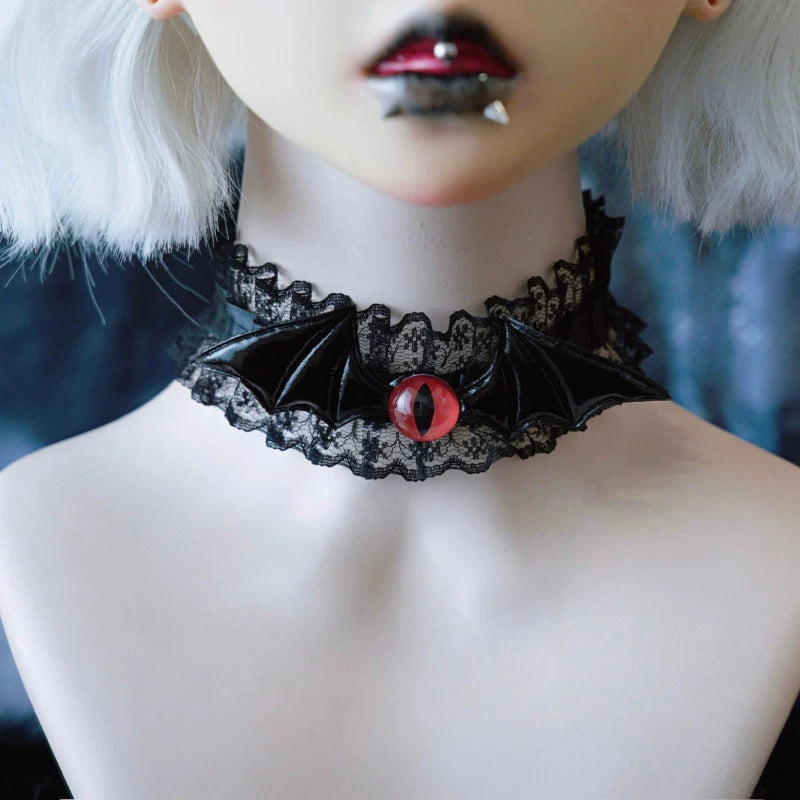 Gothic Eyeball and Bat Hair Accessories and Chokers by Strange Sugar - product view 33