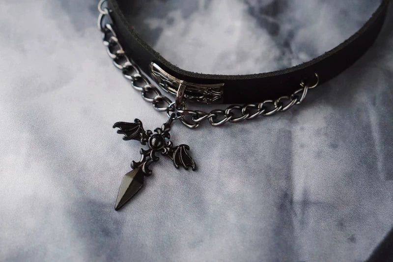 Gothic Hardware Choker Collection by Strange Sugar - product view 4