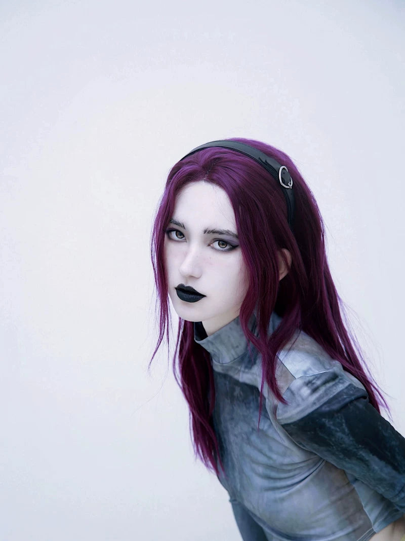 Gothic Heart Hardware Buckle Headband Collection by Strange Sugar - product view 4