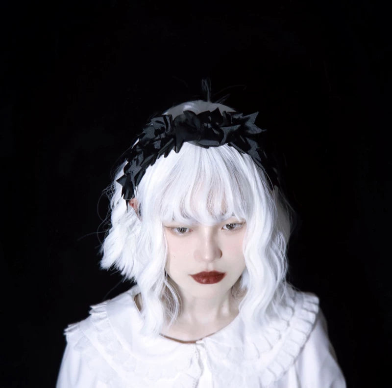 Gothic Lace Bow Hair Accessory Collection by Strange Sugar - product view 3