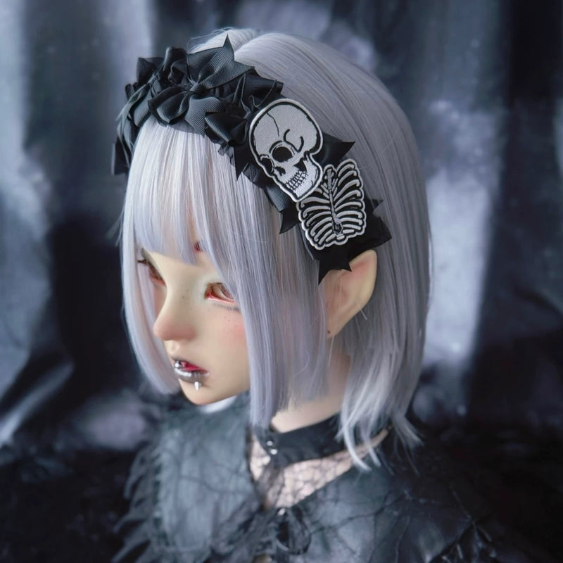 Gothic Lace Bow Hair Accessory Collection by Strange Sugar - product view 8