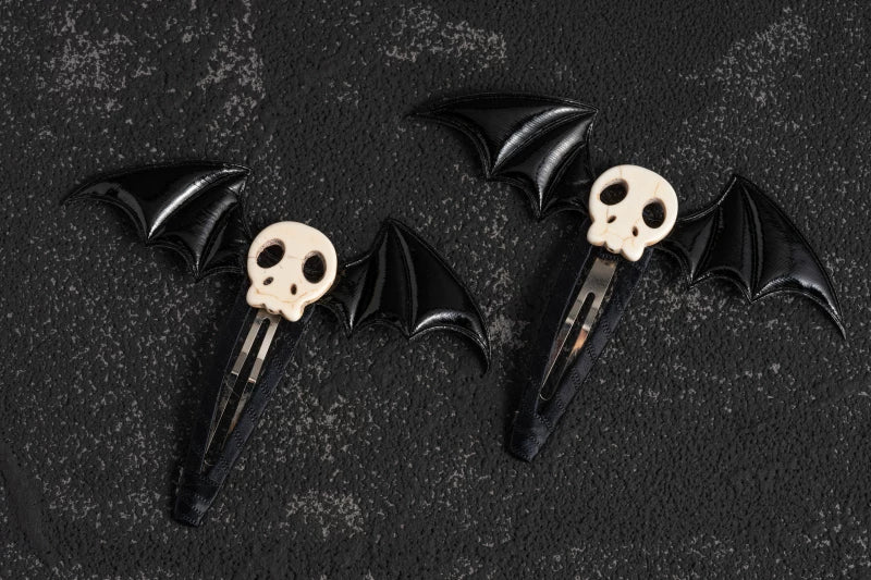 Gothic Mini Skull Hair Accessory Collection by Strange Sugar - product view 7