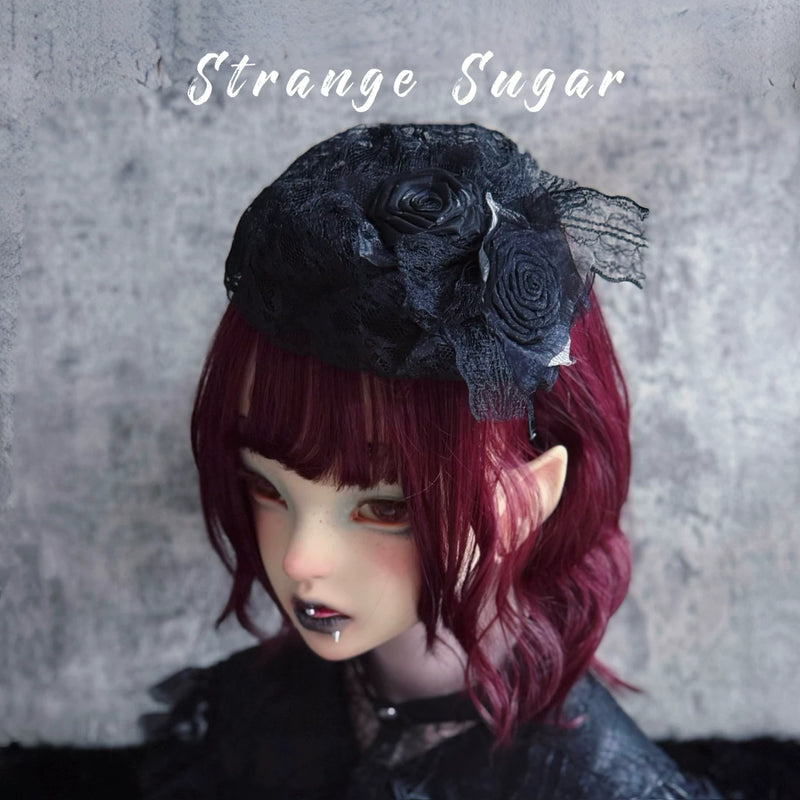Gothic Rose Lace Headwear Collection by Strange Sugar - product view 8